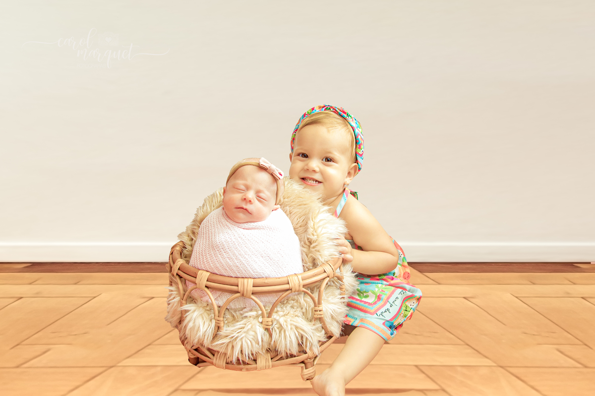 newborn recém nascido domicílio Rio de Janeiro Ipanema Itaipu Niterói família fotografia irmãs