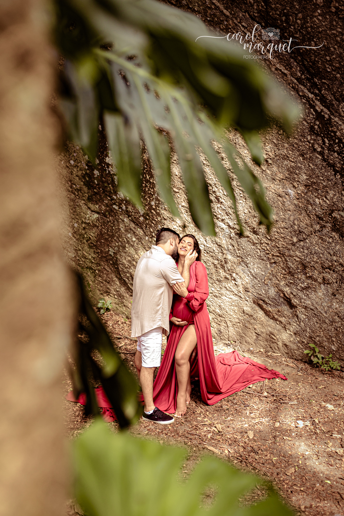 gestante gestação bebê recém nascida floresta jardim praia espera Itaipu Niterói Rio de Janeiro Região Oceânica fotografia família príncipe
