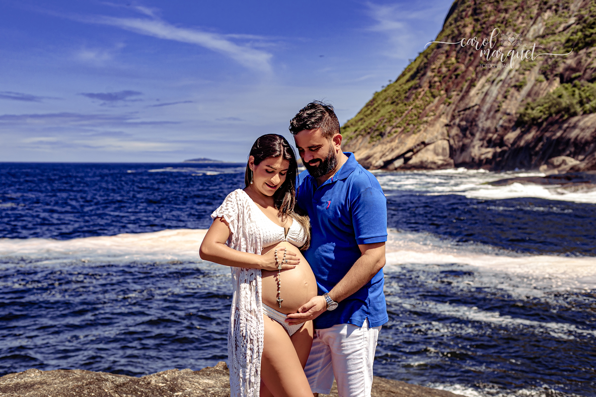 gestante gestação bebê recém nascida floresta jardim praia espera Itaipu Niterói Rio de Janeiro Região Oceânica fotografia família príncipe