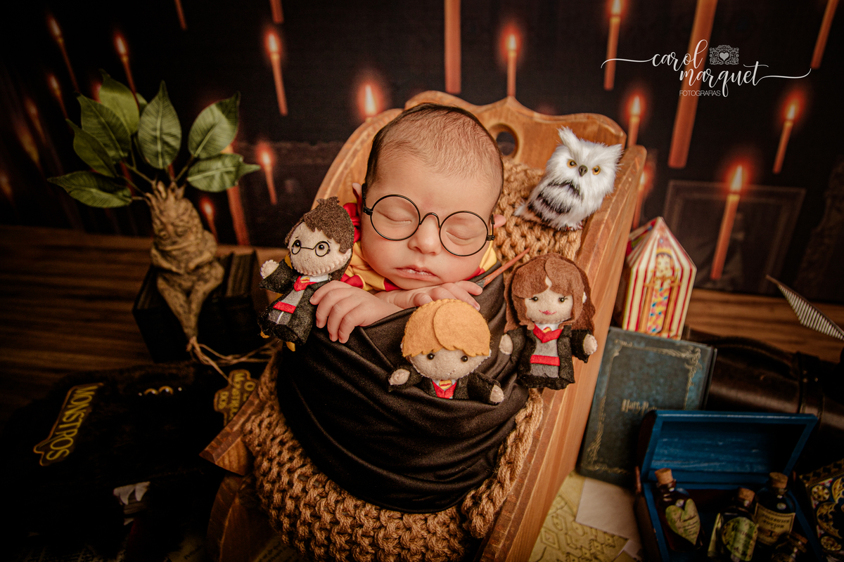 newborn recém nascido fotografia retrato amigurumi irmãos boxe luta muay thay harry potter hoghwartz edwiges ermione fluminense nense tricolor Itaipu Niterói Região Oceânica Rio de Janeiro