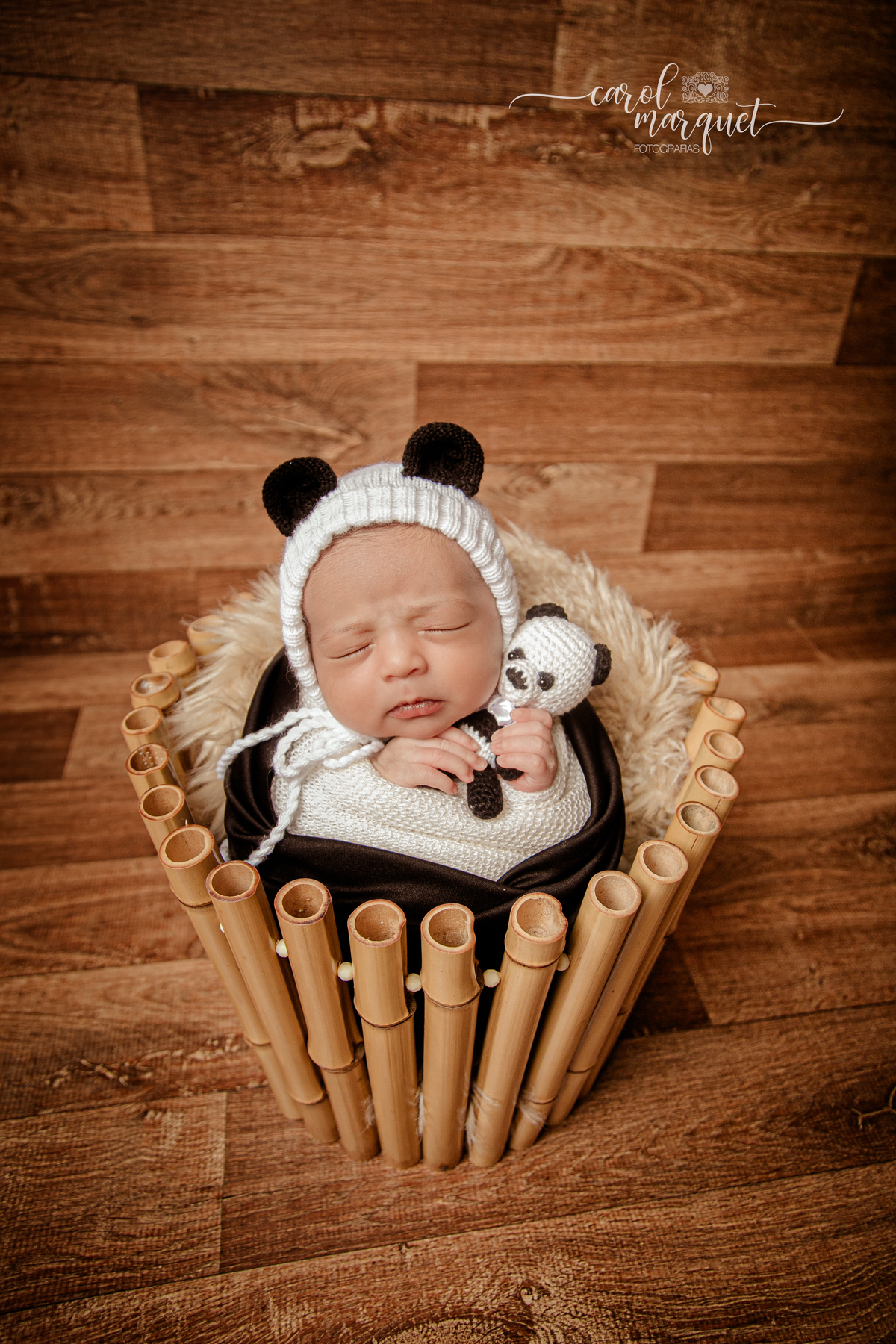 ensaio infantil bebê recém nascido newborn panda amigurumi cowboy violão seresta floresta terço Deus católico coala Niterói Itaipu Região Oceânica Rio de Janeiro