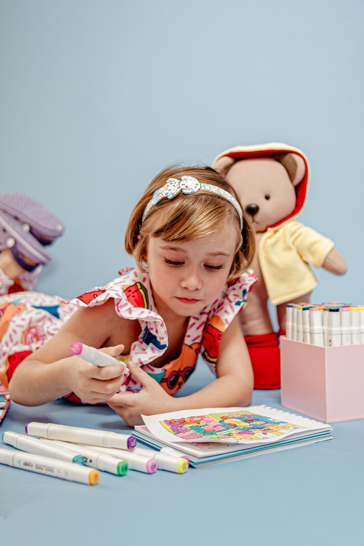 princesa menina rosa azul bobbie goods colorir pintar pintura niterói itaipu rio de janeiro região oceânica