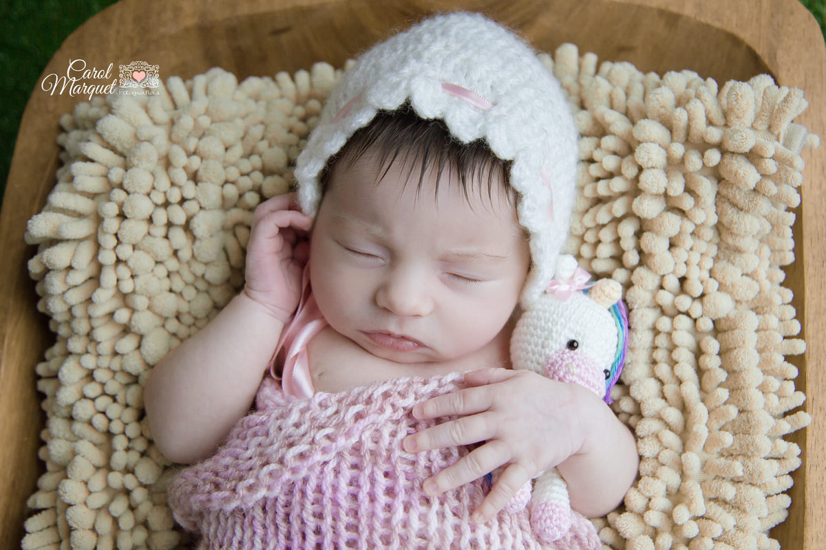 newborn ninho flores recém nascido Niterói unicórnio