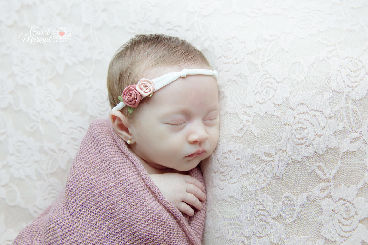 newborn menina Niterói Rio de Janeiro Ensaio Fotográfico Família irmã irmãs princesa flores amor