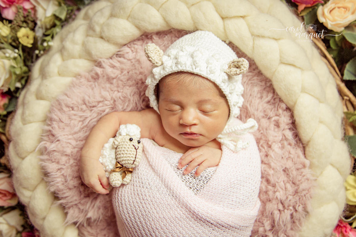 newborn recém nascidos fotografia retrato família flor floresta jardim boneca Rio de Janeiro Niterói