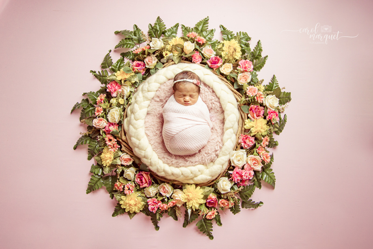 newborn recém nascidos fotografia retrato família flor floresta jardim boneca Rio de Janeiro Niterói