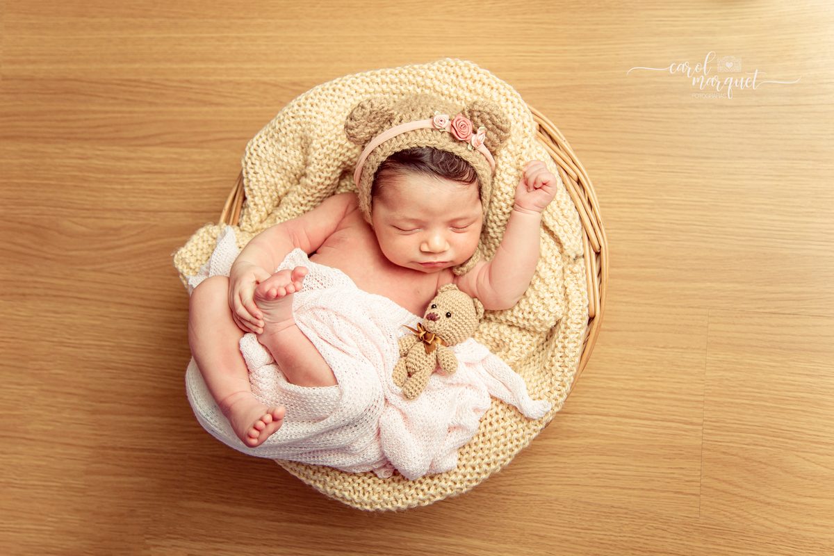newborn recém nascido fotografia retrato Niterói Rio de Janeiro flores jardim floresta pastor menina família 