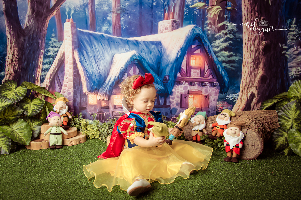 ensaio infantil branca de neve 7 anões snow white floresta niterói rio de janeiro