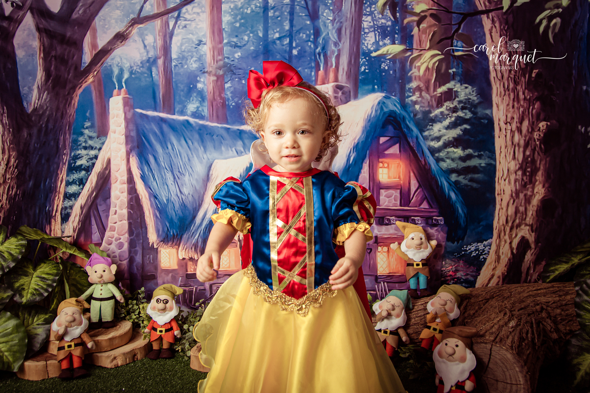 ensaio infantil branca de neve 7 anões snow white floresta niterói rio de janeiro