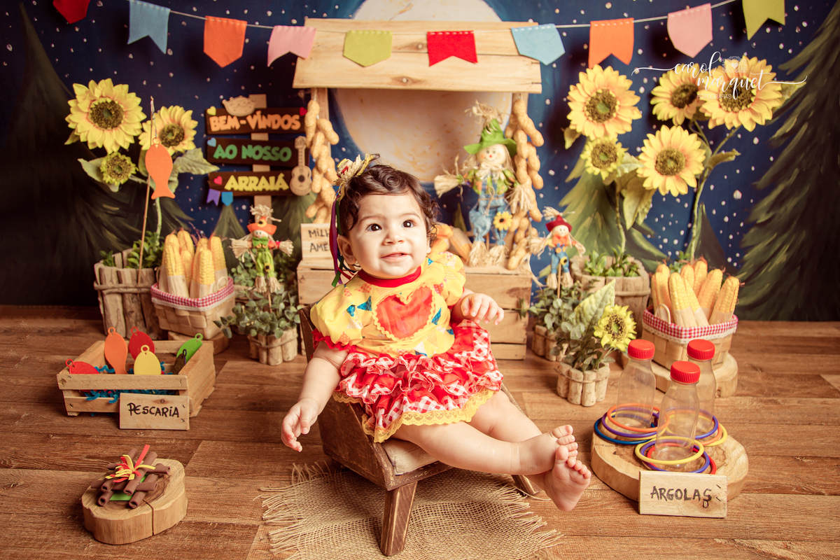 6 meses flores trimestre trimestral mensal caipira arraiá Niterói Rio de Janeiro festa junina