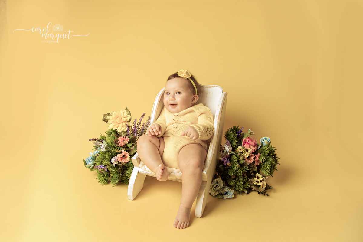 acompanhamento trimestral ensaio fotográfico fotografia retrato foto infantil flores floresta jardim princesa menina bebê família Niterói Rio de Janeiro