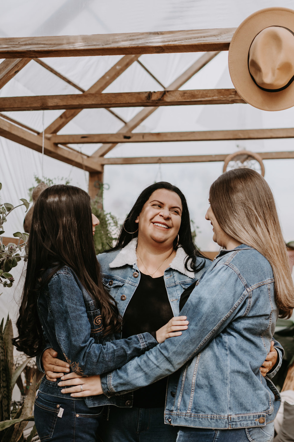 Ensaio mãe, filho e avó