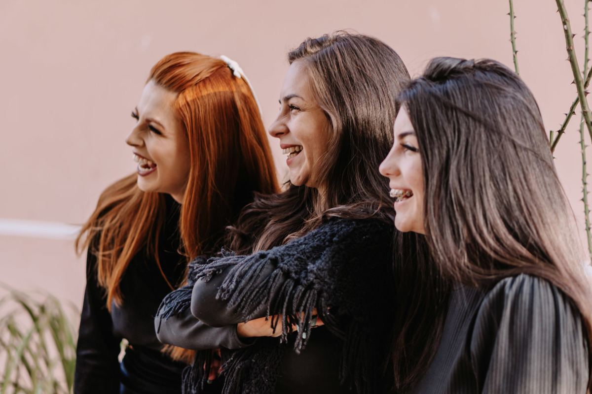 Ensaio de dia das mães com todos os filhos