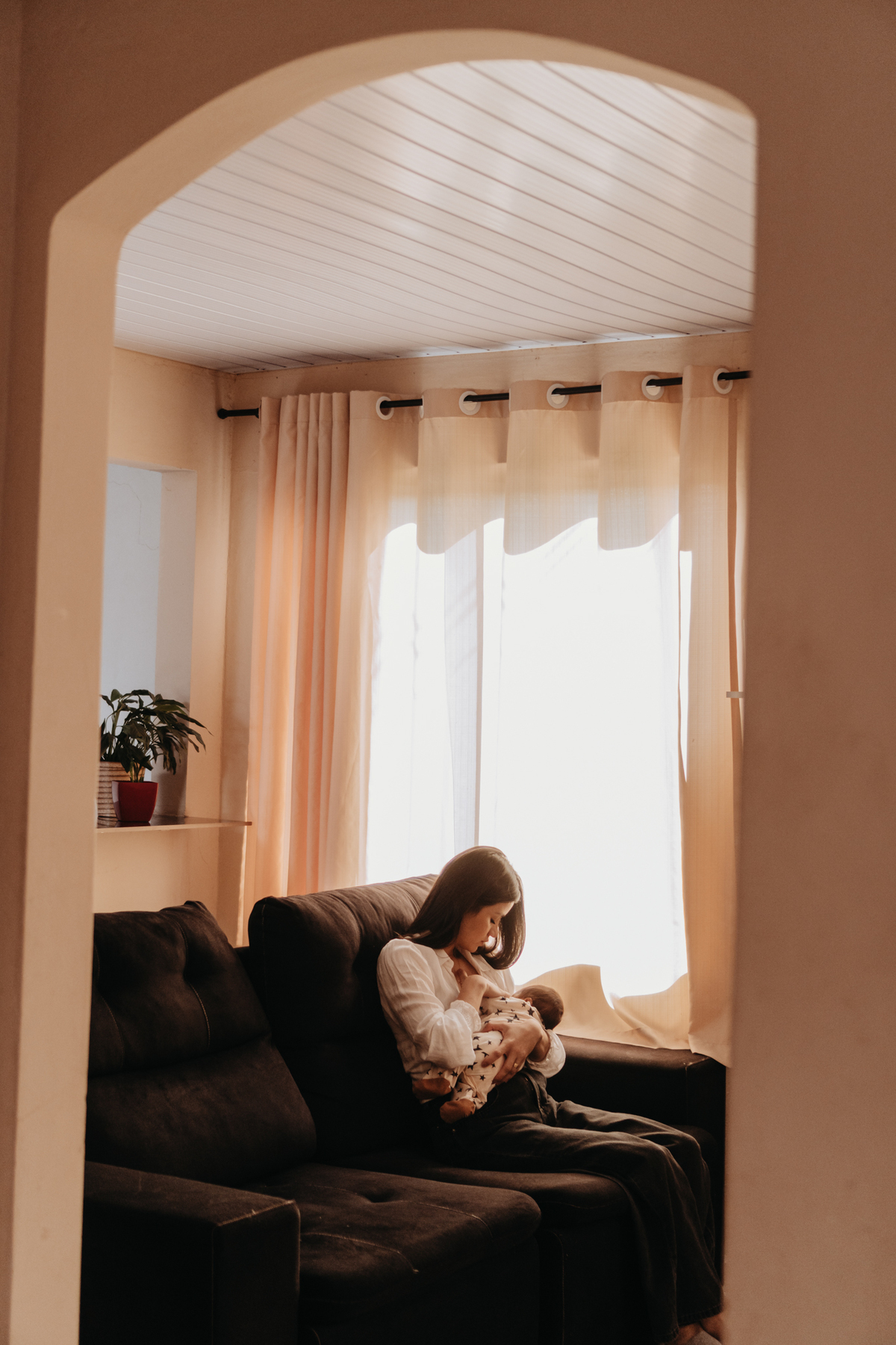 ensaio newborn em casa