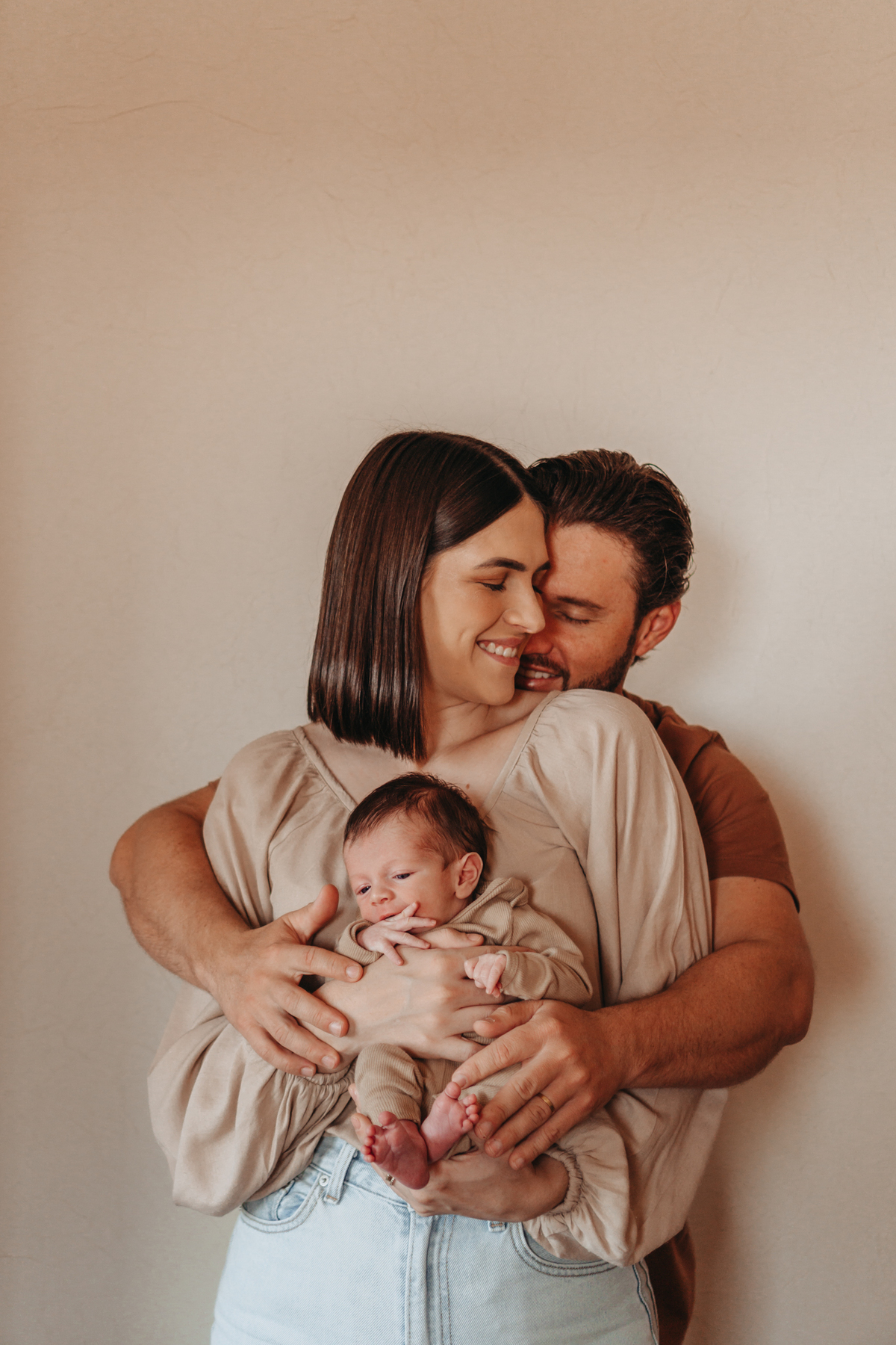 recém nascido em casa