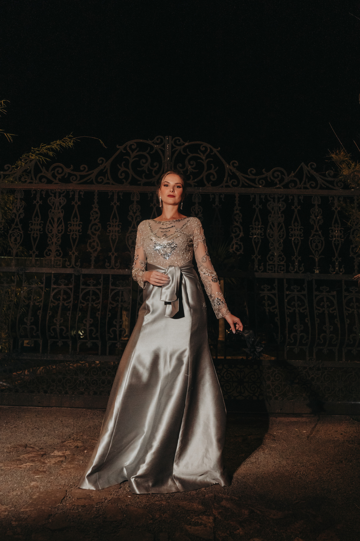 ensaio feminino noturno