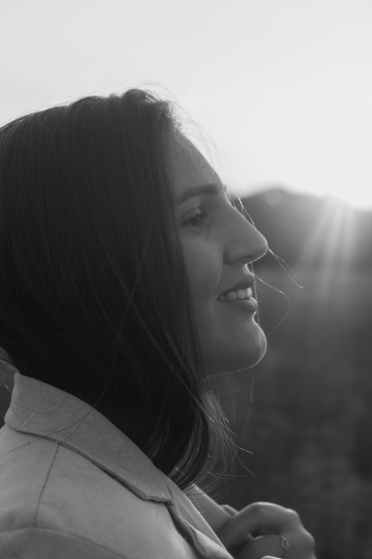 ensaio feminino urbano preto e branco