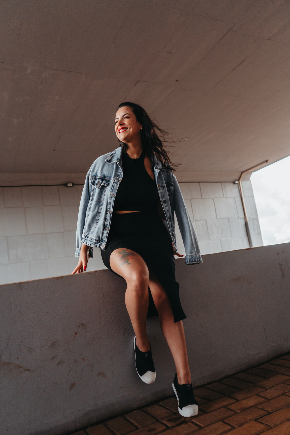 foto urbana feminina rua