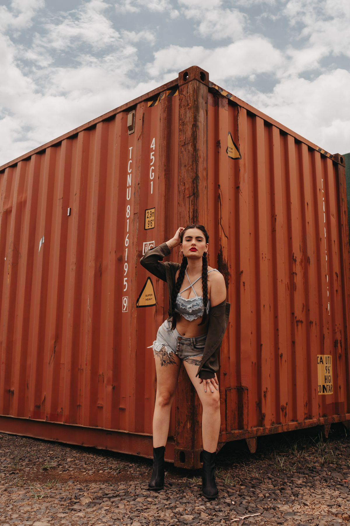 foto urbana feminina 