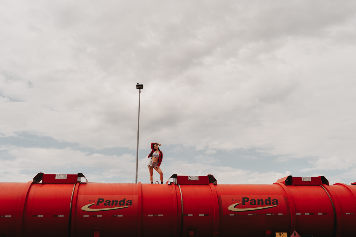 foto urbana feminina 