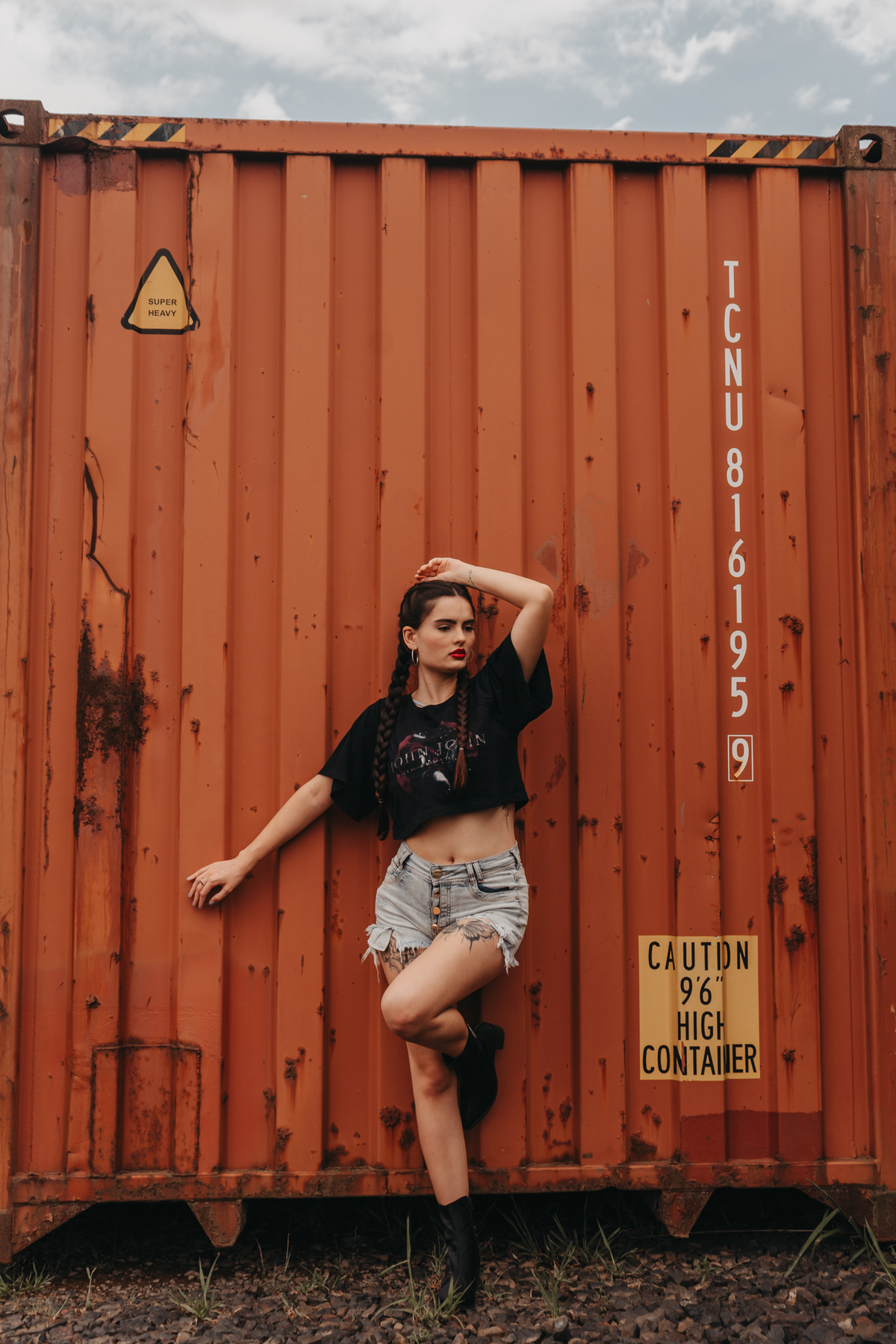 foto urbana feminina 