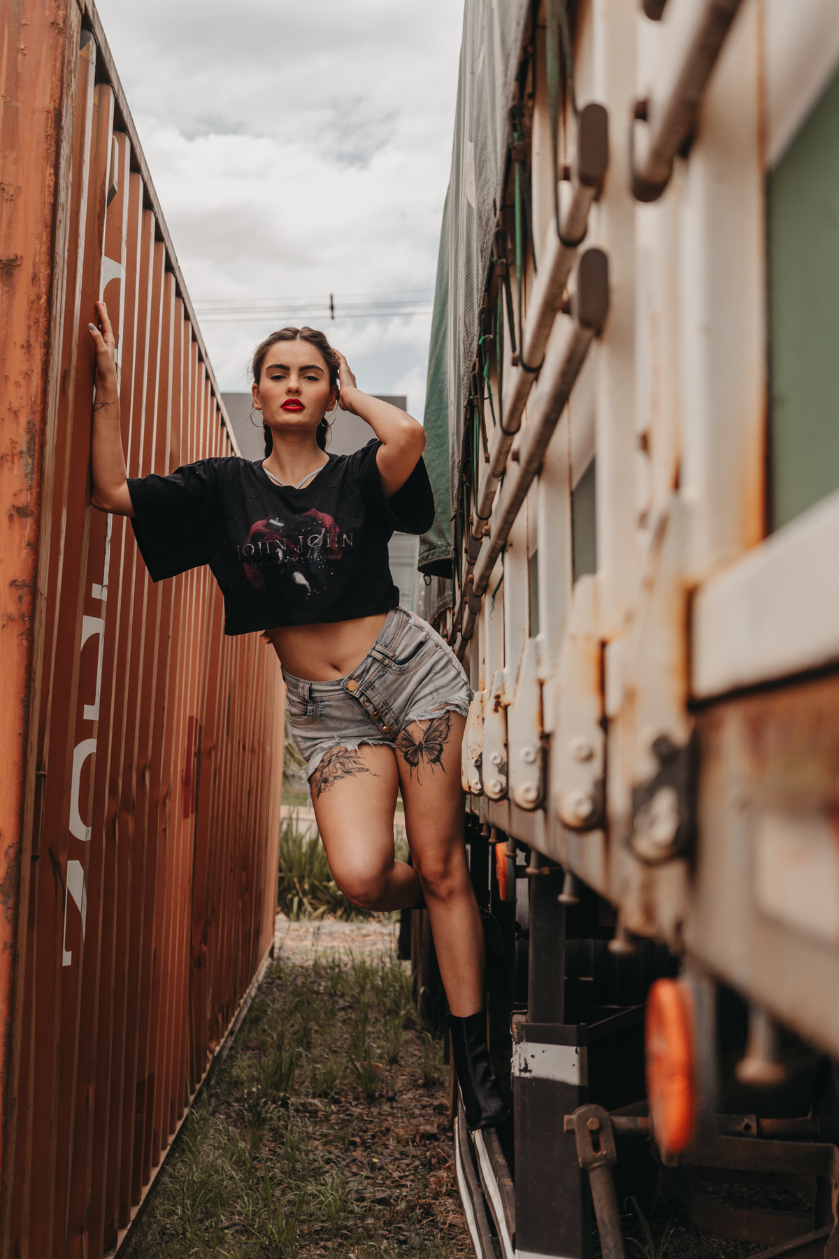 foto urbana feminina 