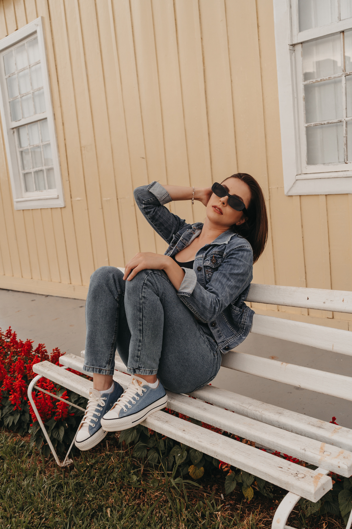 foto urbana feminina