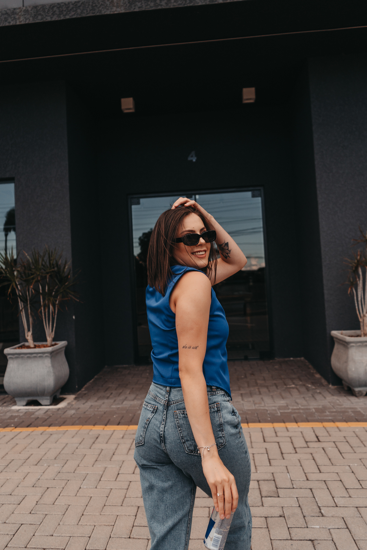 foto urbana feminina