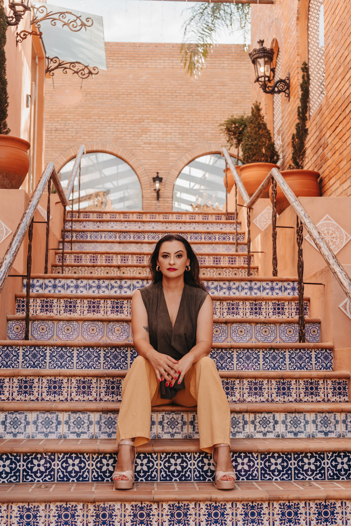 foto urbana feminina  delicada