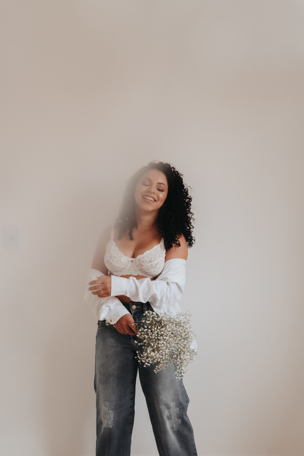 ensaio intimista na casa delicado