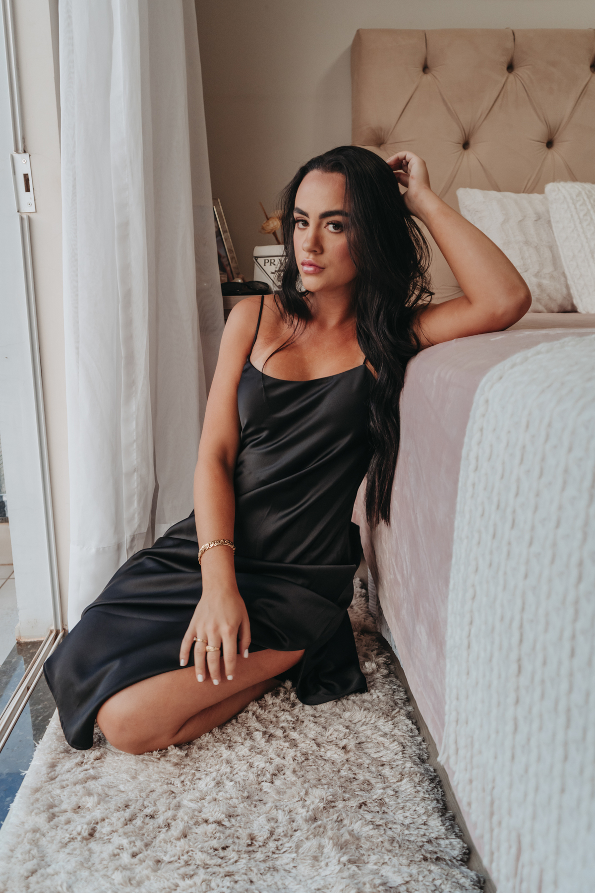 foto intimista vestido