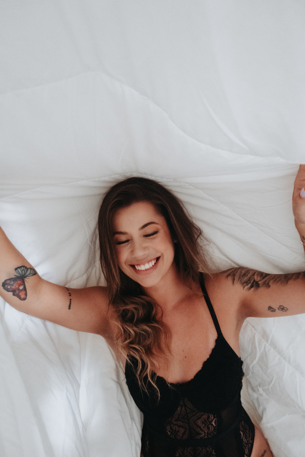 ensaio intimista delicado