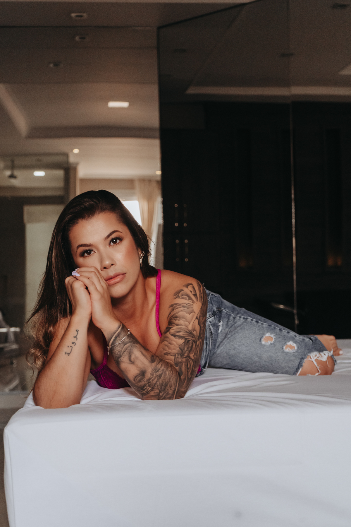 ensaio intimista delicado