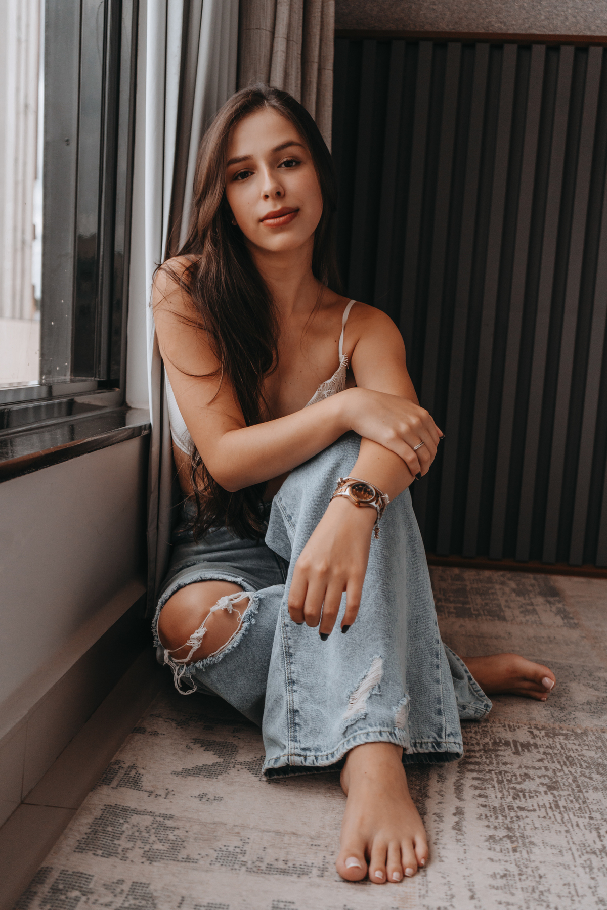 foto feminina casual