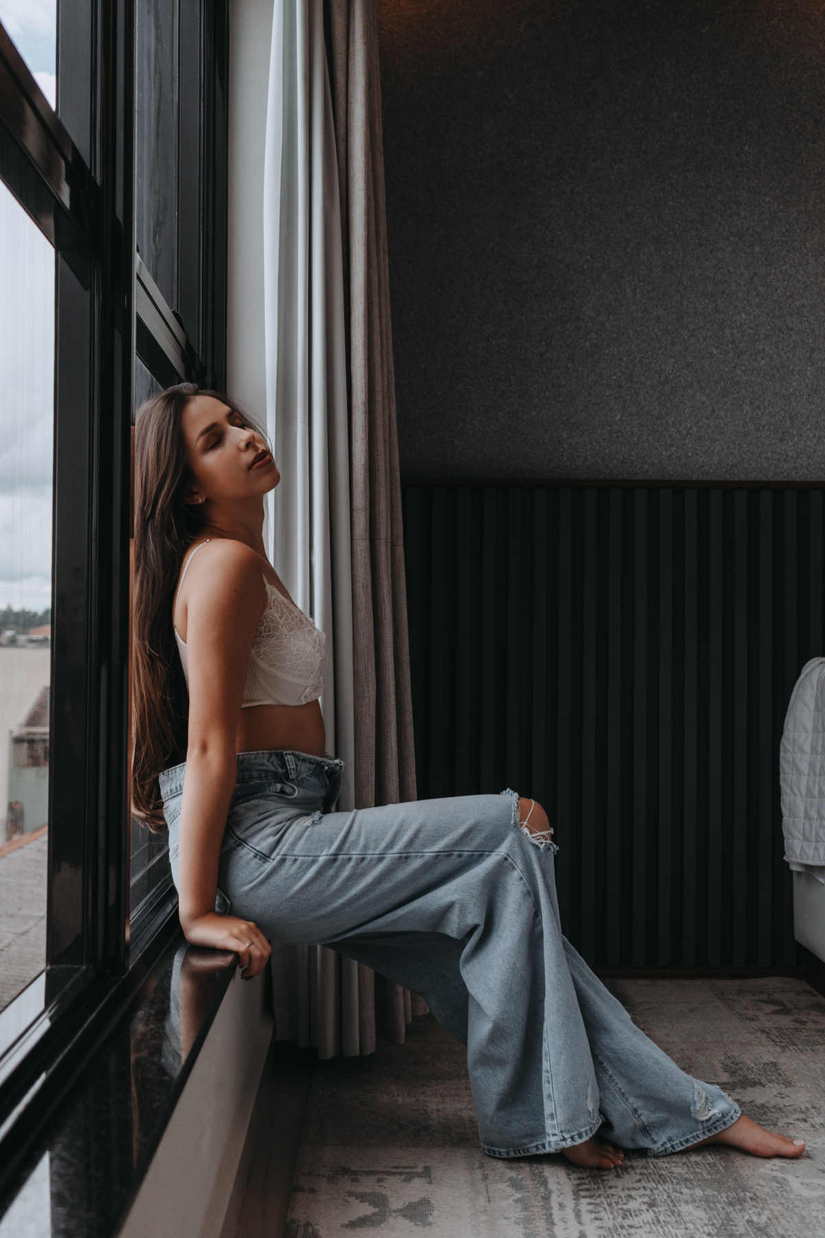 ensaio intimista delicado