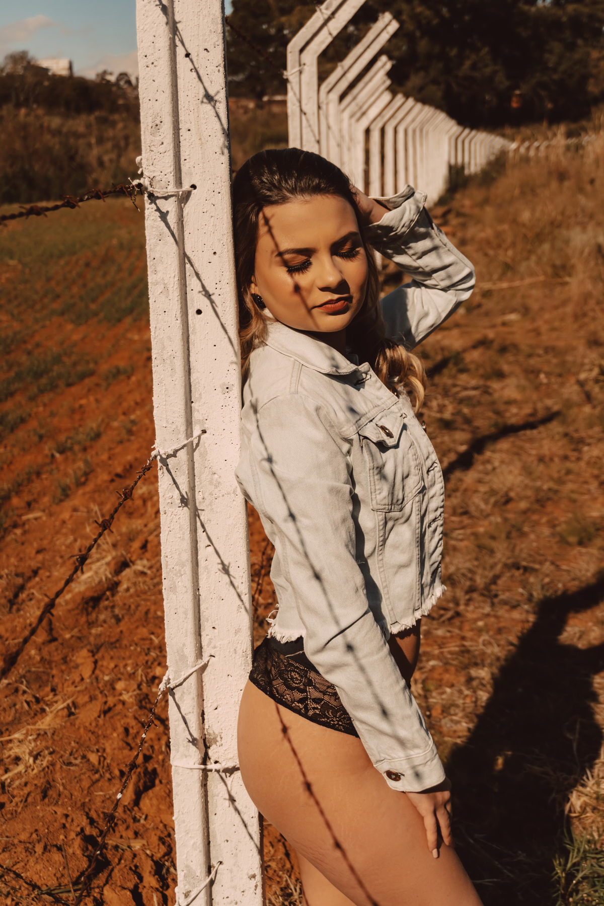 fotos sensuais na natureza