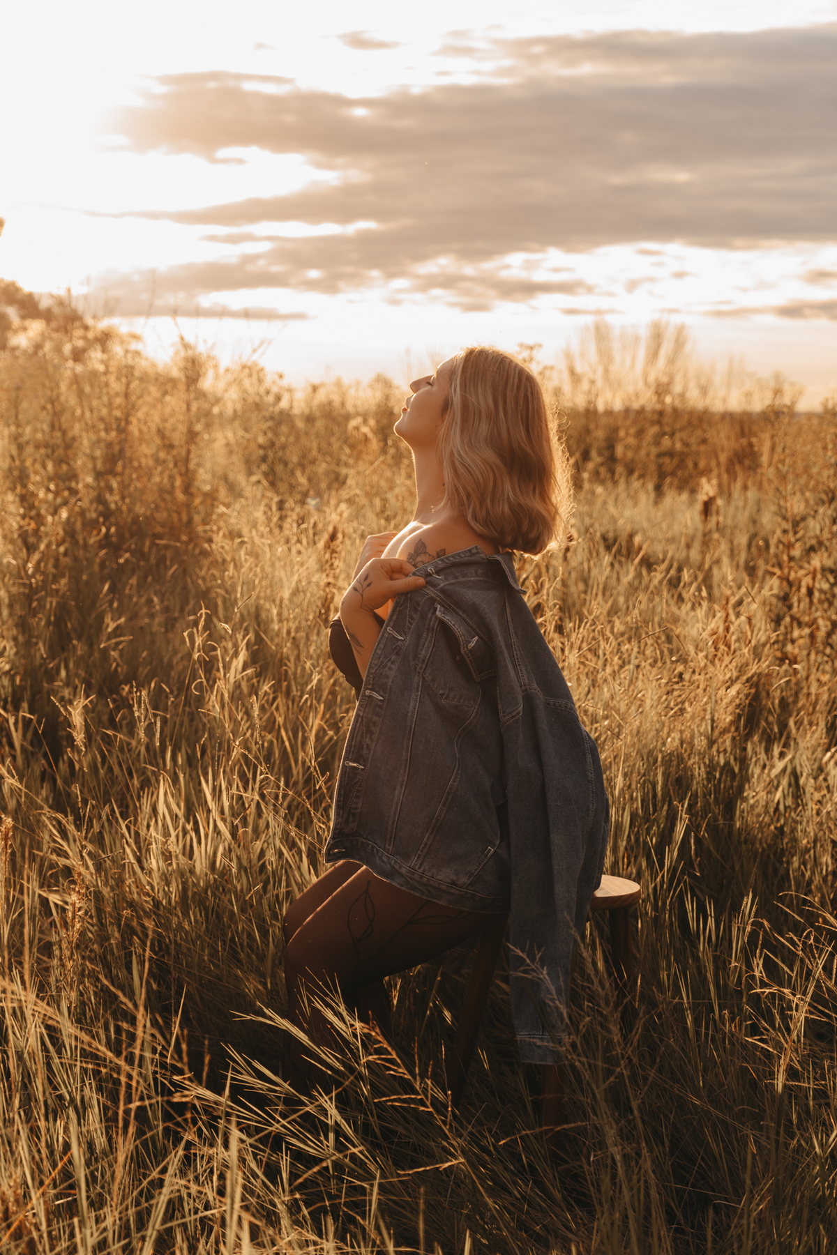 ensaio intimista na natureza