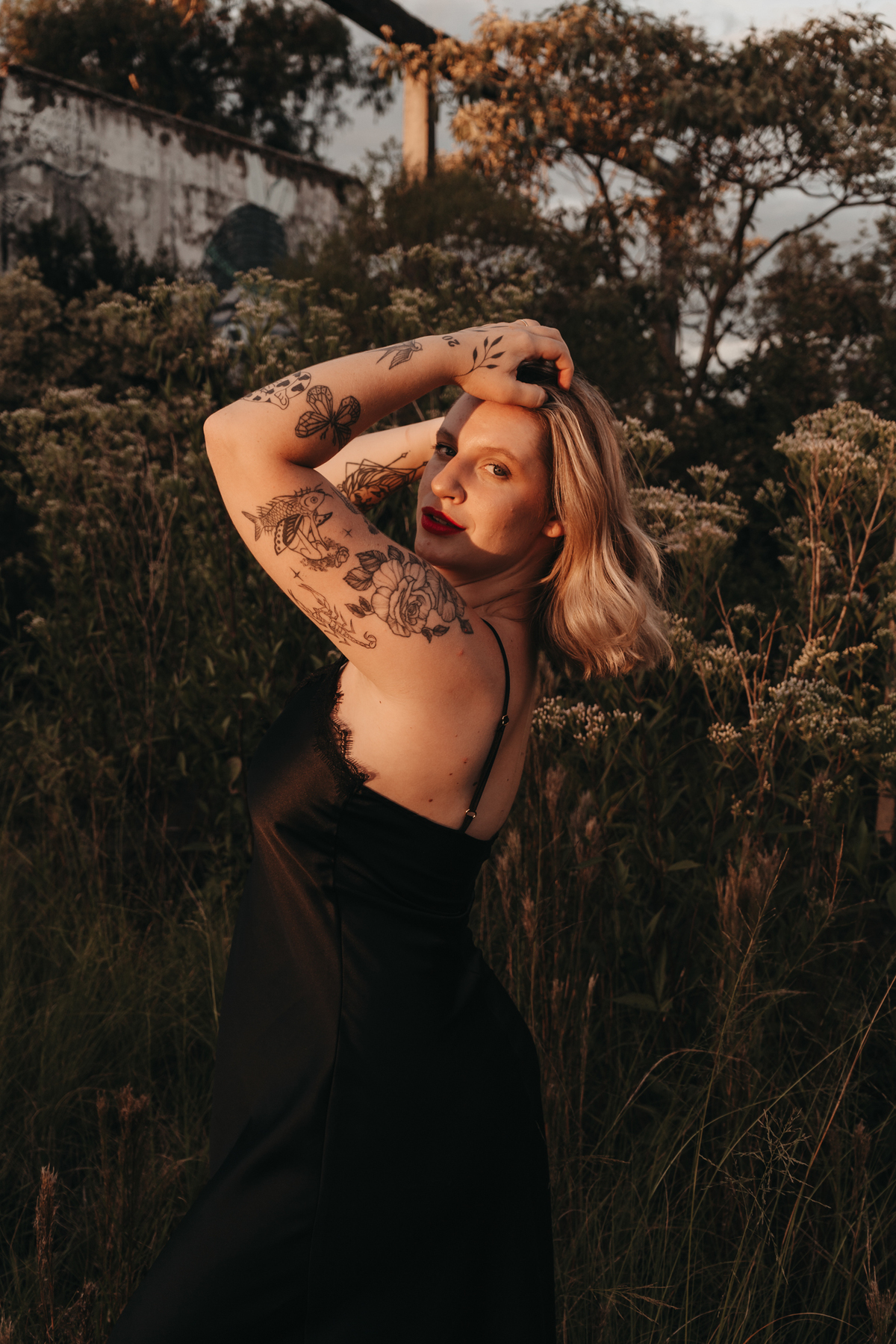 ensaio intimista na natureza