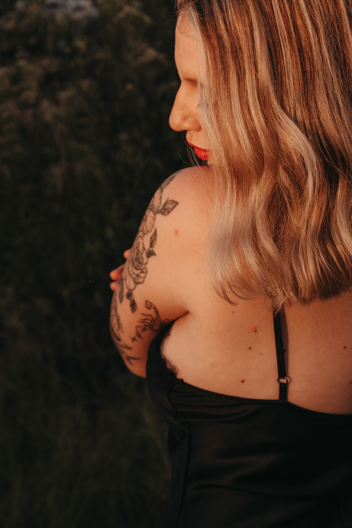 ensaio intimista na natureza