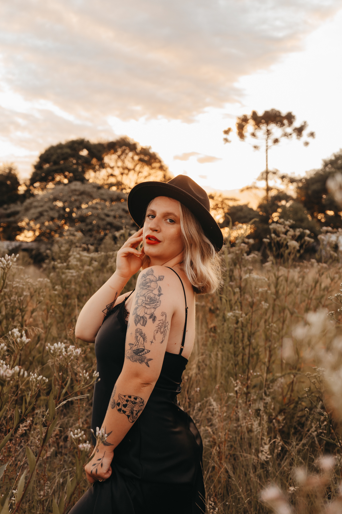 ensaio intimista na natureza