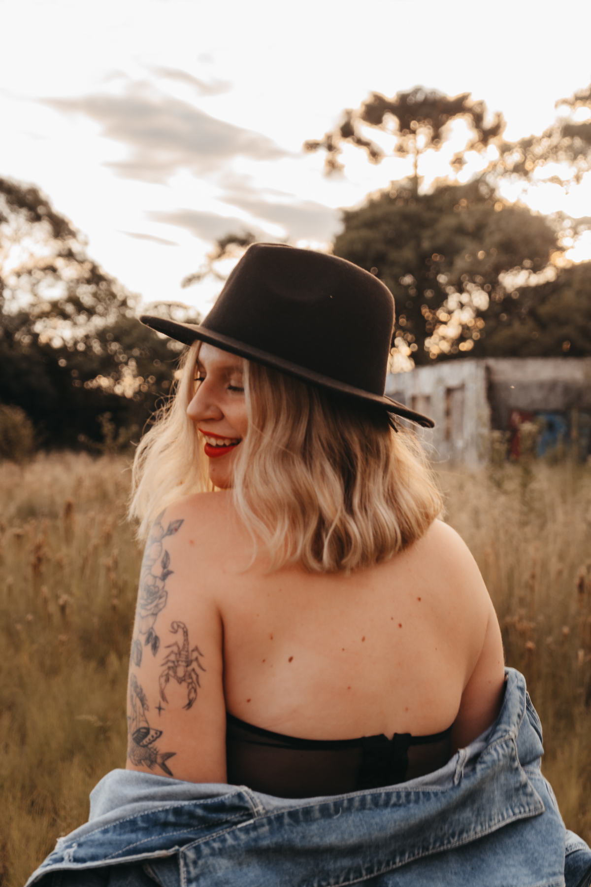 ensaio intimista na natureza