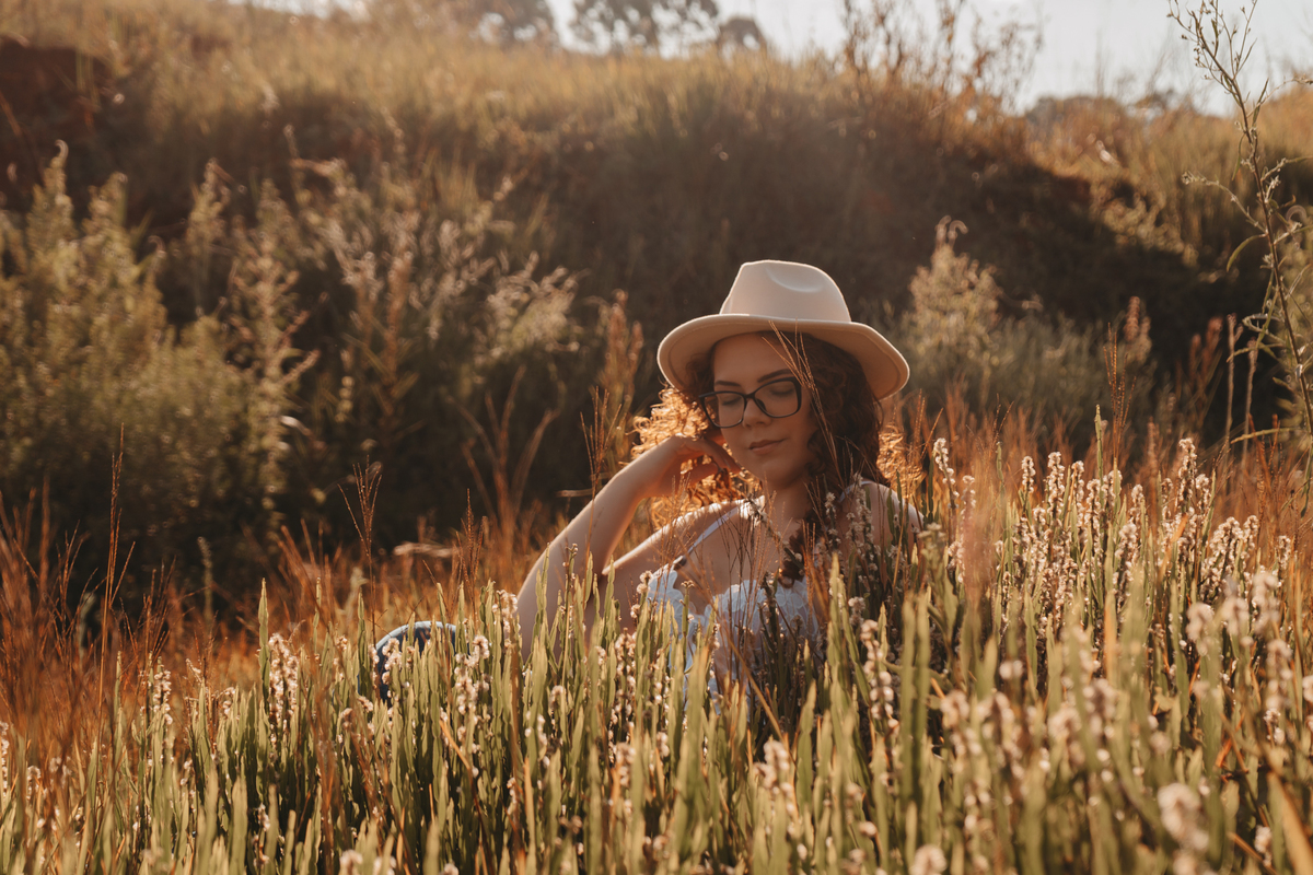 ensaio intimista na natureza