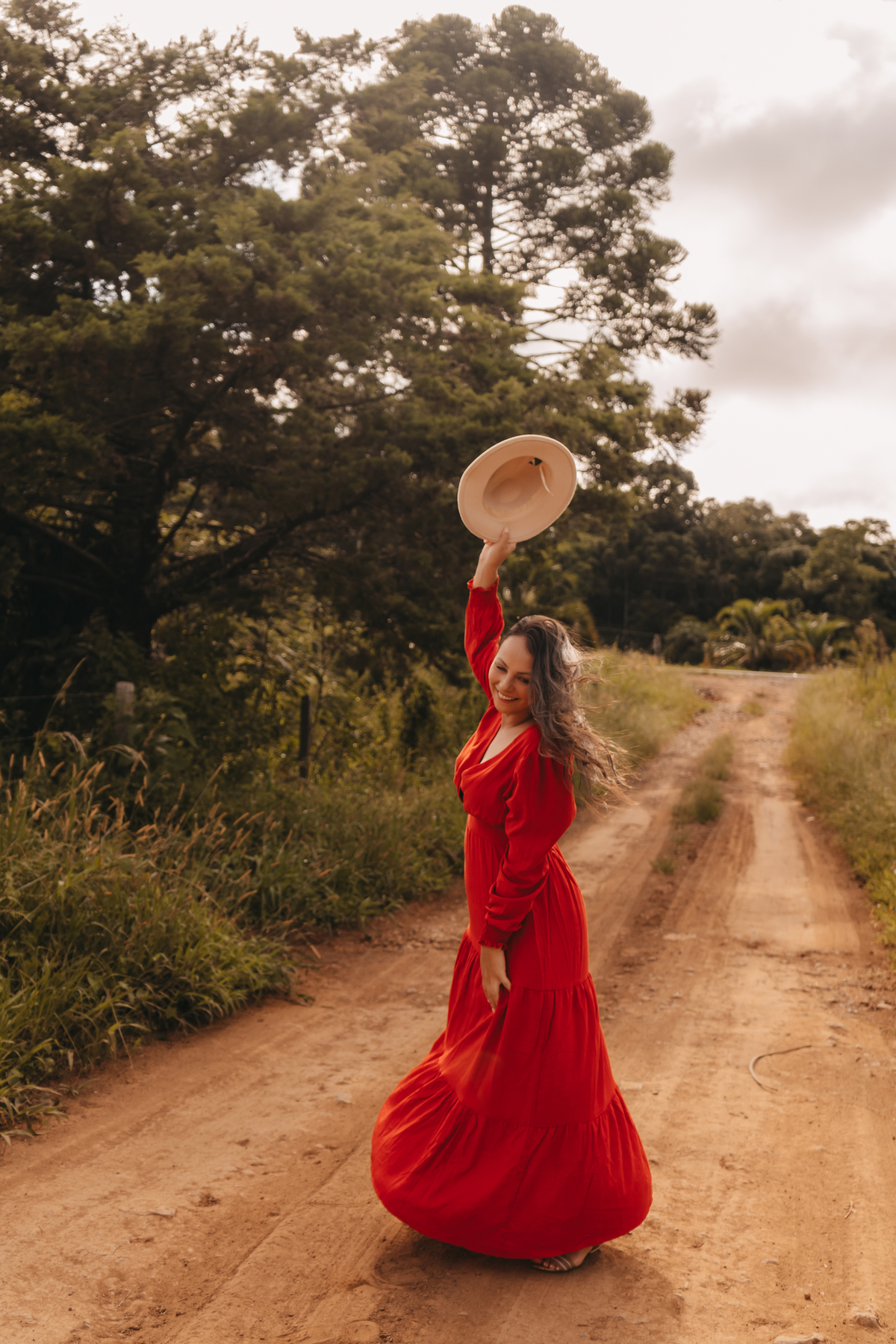 ensaio natureza feminino