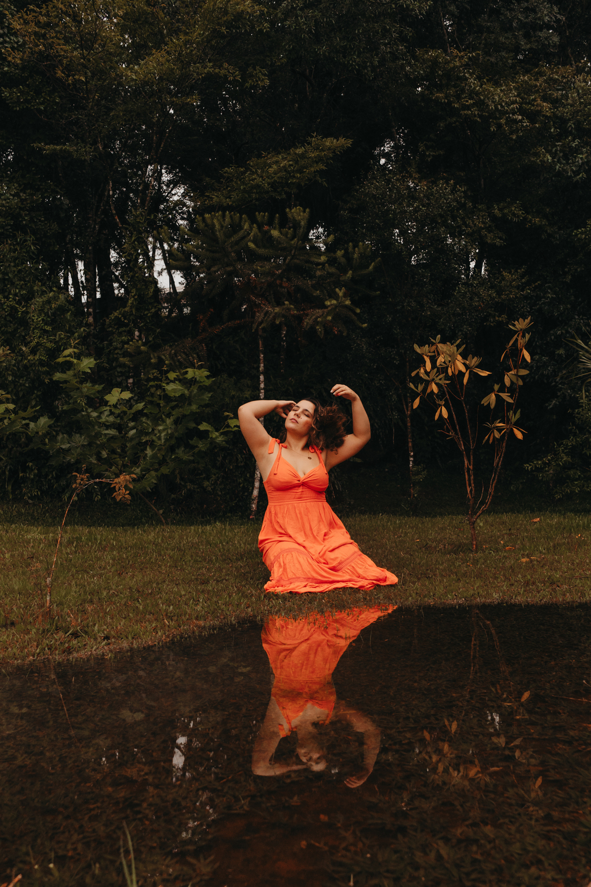 ensaio natureza feminino