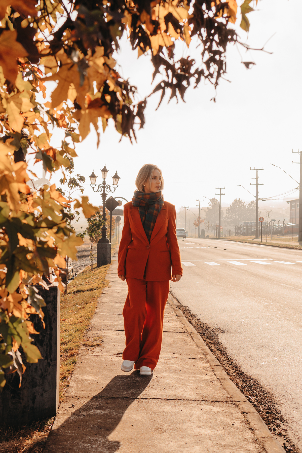 Ensaio de outono feminino