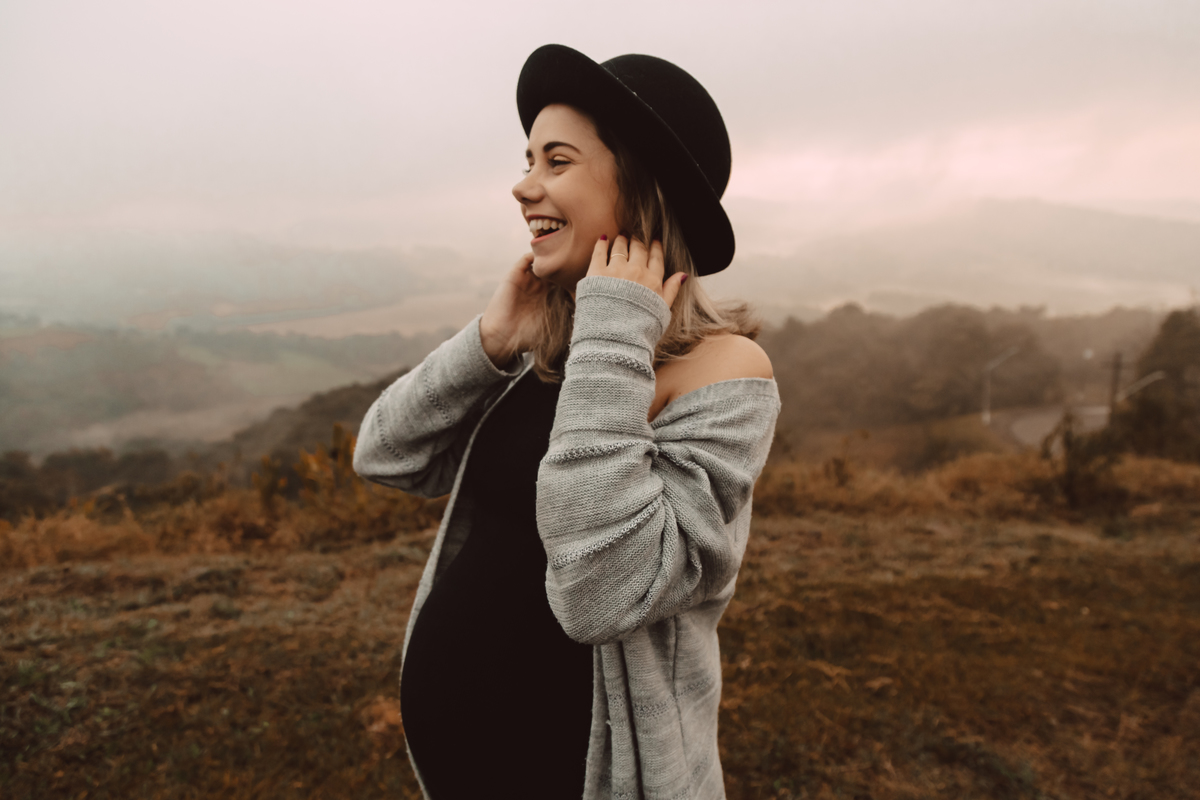 Ensaio gestante Nascer do sol