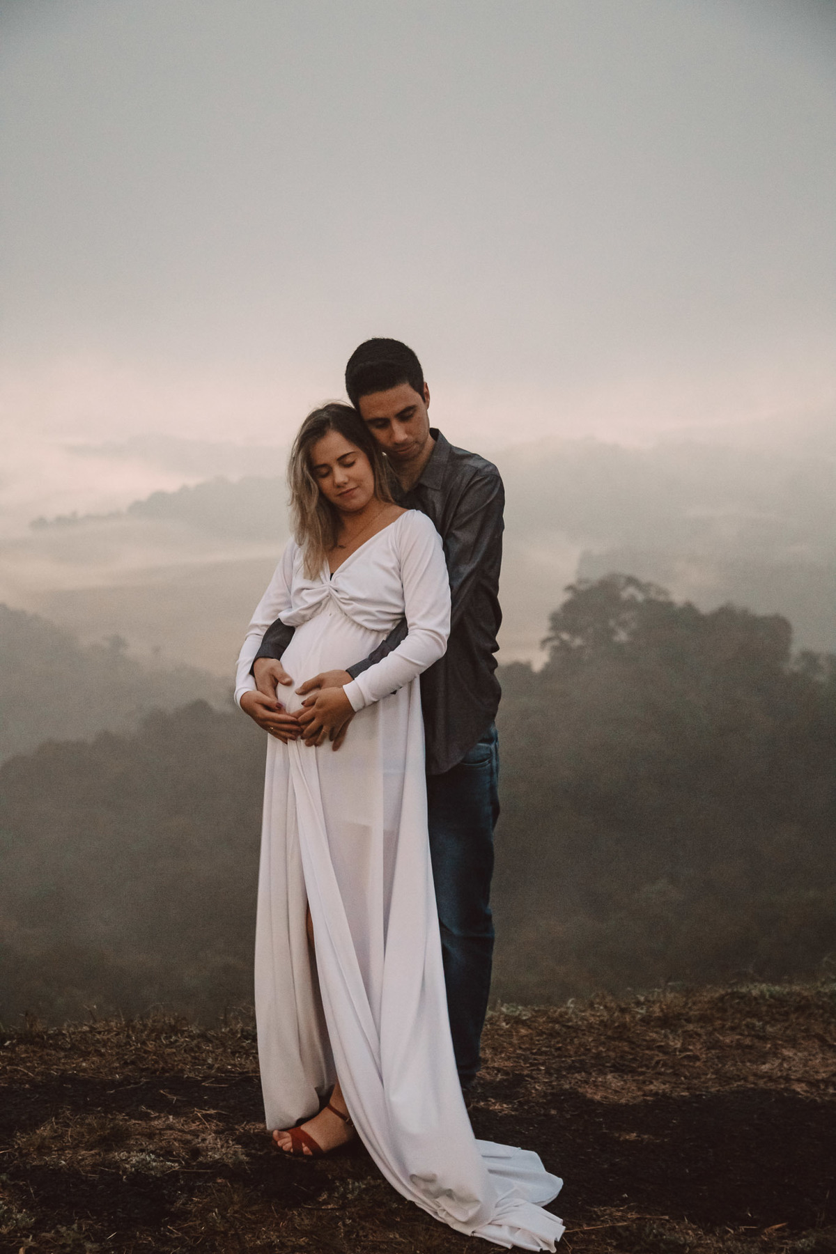 fotos gestante na natureza