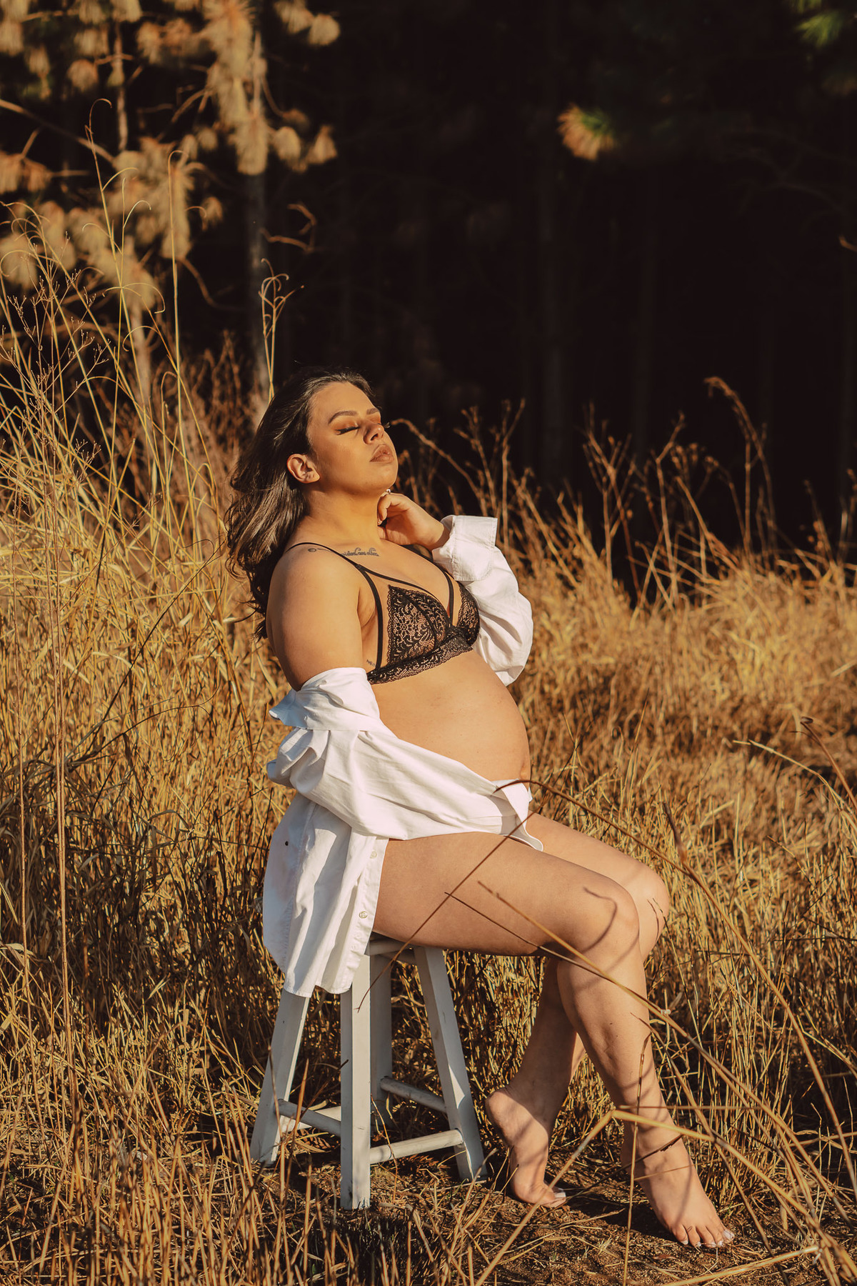 Ensaio fotográfico de gestante