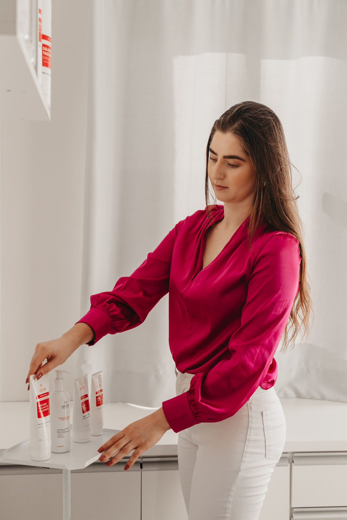 Foto de marca pessoal esteticista