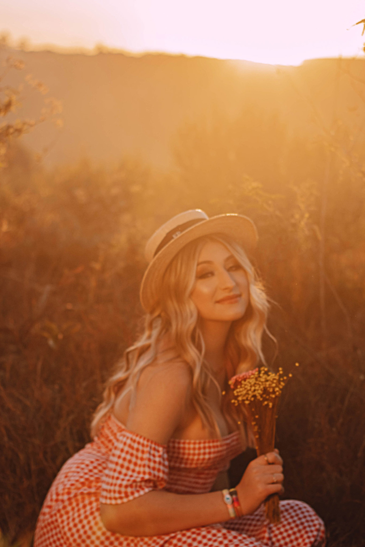 fotos no pôr do sol